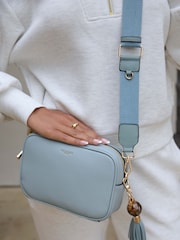 Blauw - Luella Grey Betty Camera Cross-Body Bag - Image 6 of 6