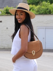 Luella Grey Mildred Saddle Cross-Body Bag - Image 7 of 10