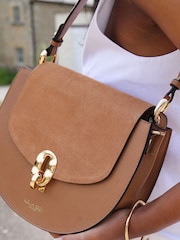 Luella Grey Mildred Saddle Cross-Body Bag - Image 9 of 10