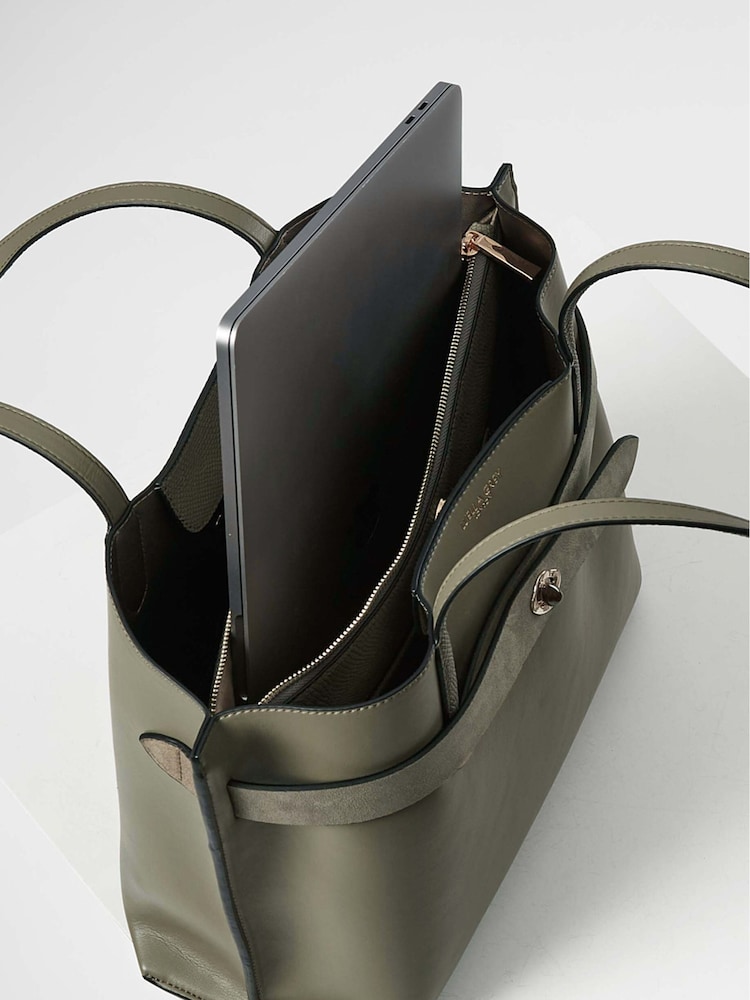 Luella Grey Oriana Laptop Pink Tote - Image 6 of 6