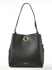 Schwarz - Luella Grey Henri Hobo White Tote - Bild 1 von 7
