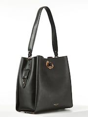 Schwarz - Luella Grey Henri Hobo White Tote - Bild 3 von 7