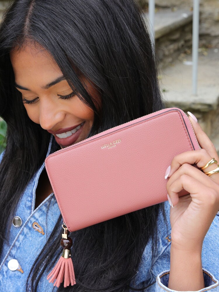 Luella Grey Murtle Large Tassel Black Purse - Image 3 of 4