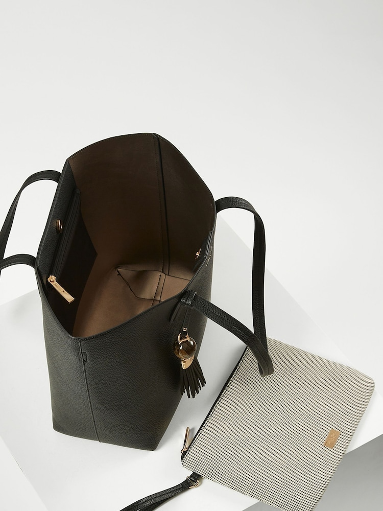 Zwart - Luella Grey Benny Tote & Canvas Bag - Image 6 of 7