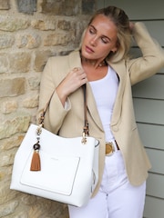 Weiß - Luella Sienna Hobo Tote Bag - Bild 6 von 7