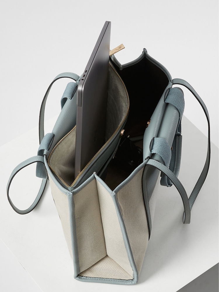 Luella Grey Giselle Laptop Tote Bag - Image 6 of 8