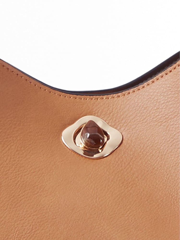 Luella Grey Adriana Woven Handle Hobo Bag - Image 5 of 7