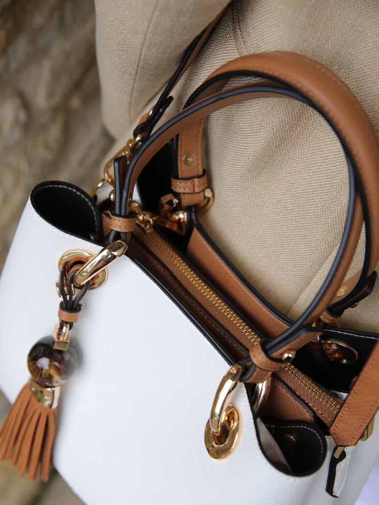 Luella Grey Gala Cross-Body Tote Bag - Image 9 of 9