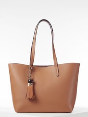 Marrón - Luella Grey Benny Tote & Canvas Bag - Imagen 2 de 9