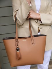 Marrón - Luella Grey Benny Tote & Canvas Bag - Imagen 6 de 9
