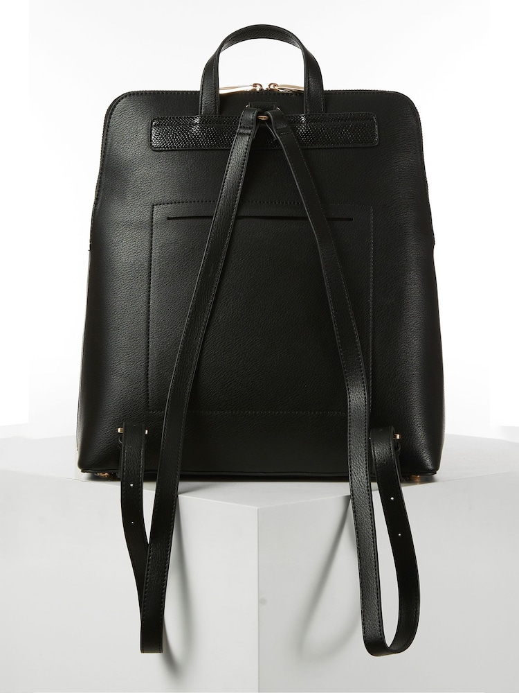 Schwarz - Luella Grey Philly Laptop-Rucksack - Bild 2 von 9