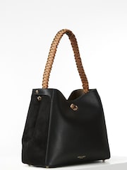 Luella Grey Adriana Woven Handle Hobo Bag - Image 2 of 9