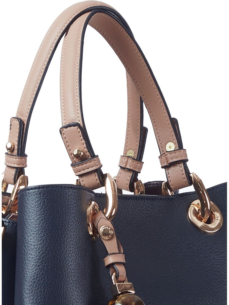 Luella Grey Blue Gala Cross-Body Tote Bag - Image 6 of 6