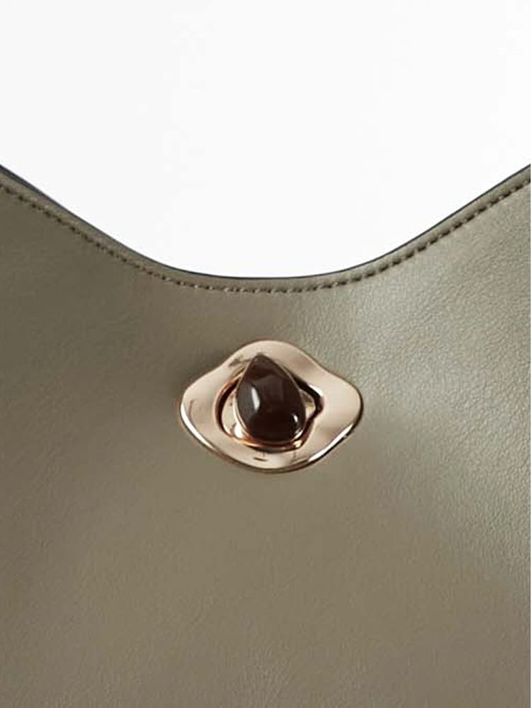 Luella Grey Adriana Woven Handle Hobo Bag - Image 9 of 9