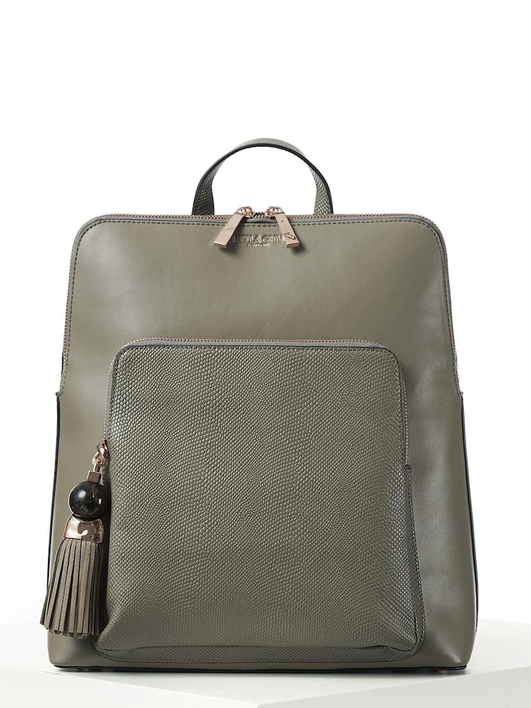 Grau - Luella Grey Philly Laptop-Rucksack - Bild 1 von 8