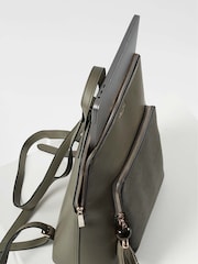 Grau - Luella Grey Philly Laptop-Rucksack - Bild 5 von 8