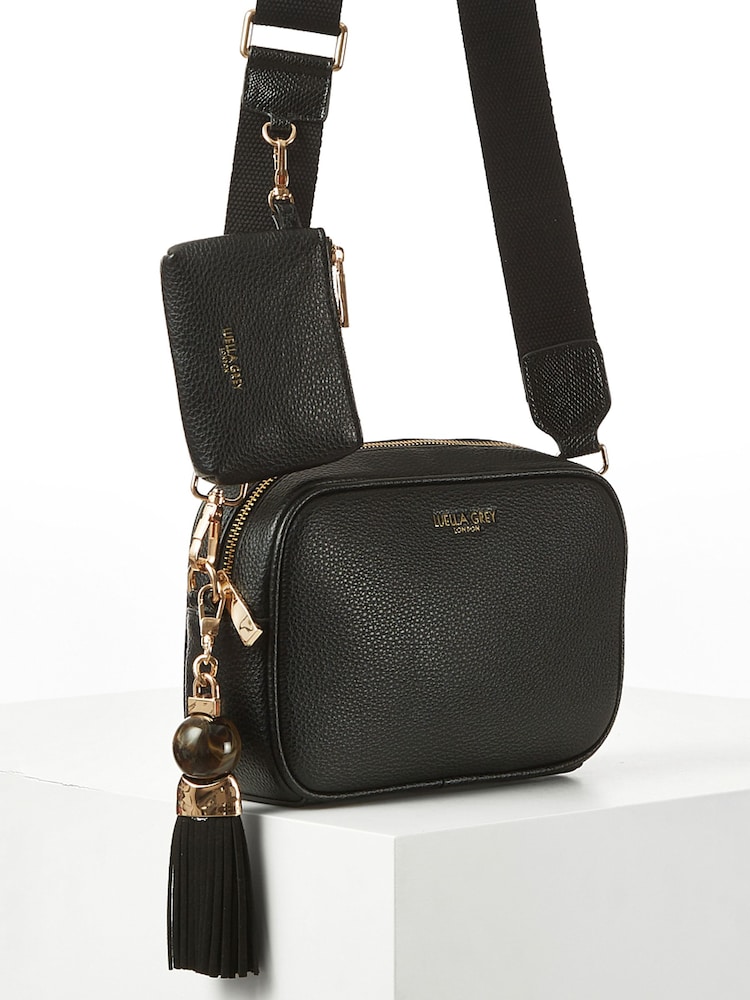 Zwart - Luella Grey Betty Camera Cross-Body Bag - Image 2 of 8