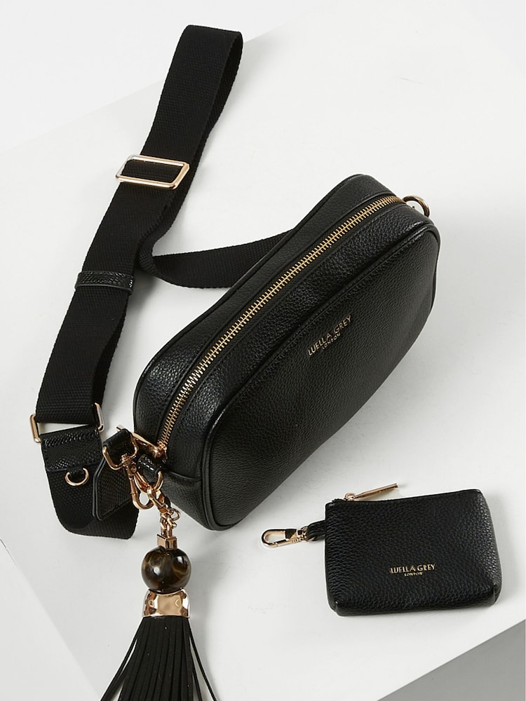 Zwart - Luella Grey Betty Camera Cross-Body Bag - Image 3 of 8
