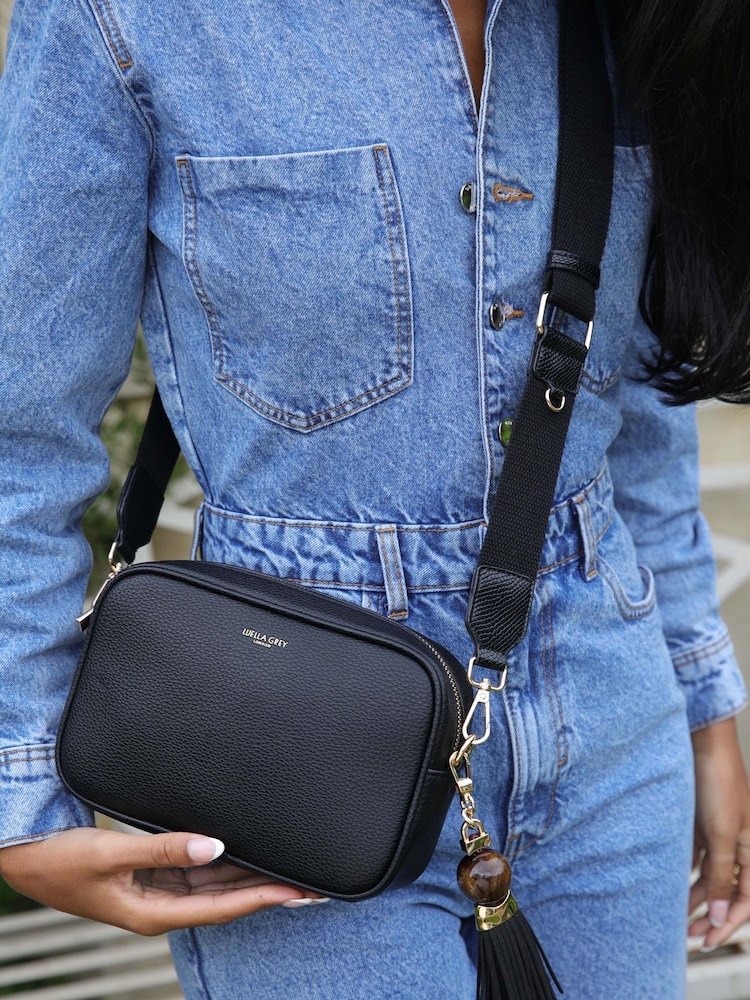 Zwart - Luella Grey Betty Camera Cross-Body Bag - Image 7 of 8