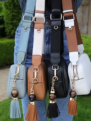 Zwart - Luella Grey Betty Camera Cross-Body Bag - Image 8 of 8