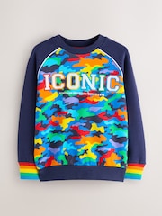 Little Bird by Jools Oliver Rainbow Iconic Camo Sweatshirt - Bild 1 von 5
