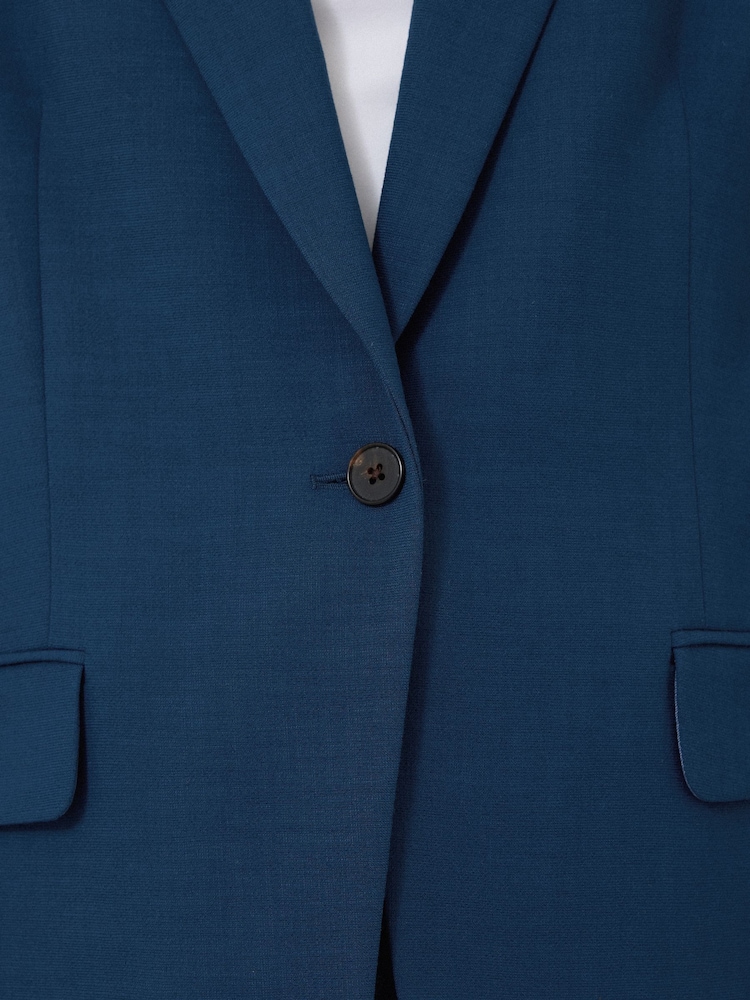 Jigsaw Blue Knox Crosshatch Blazer - Image 2 of 7