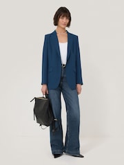 Jigsaw Blue Knox Crosshatch Blazer - Image 3 of 7