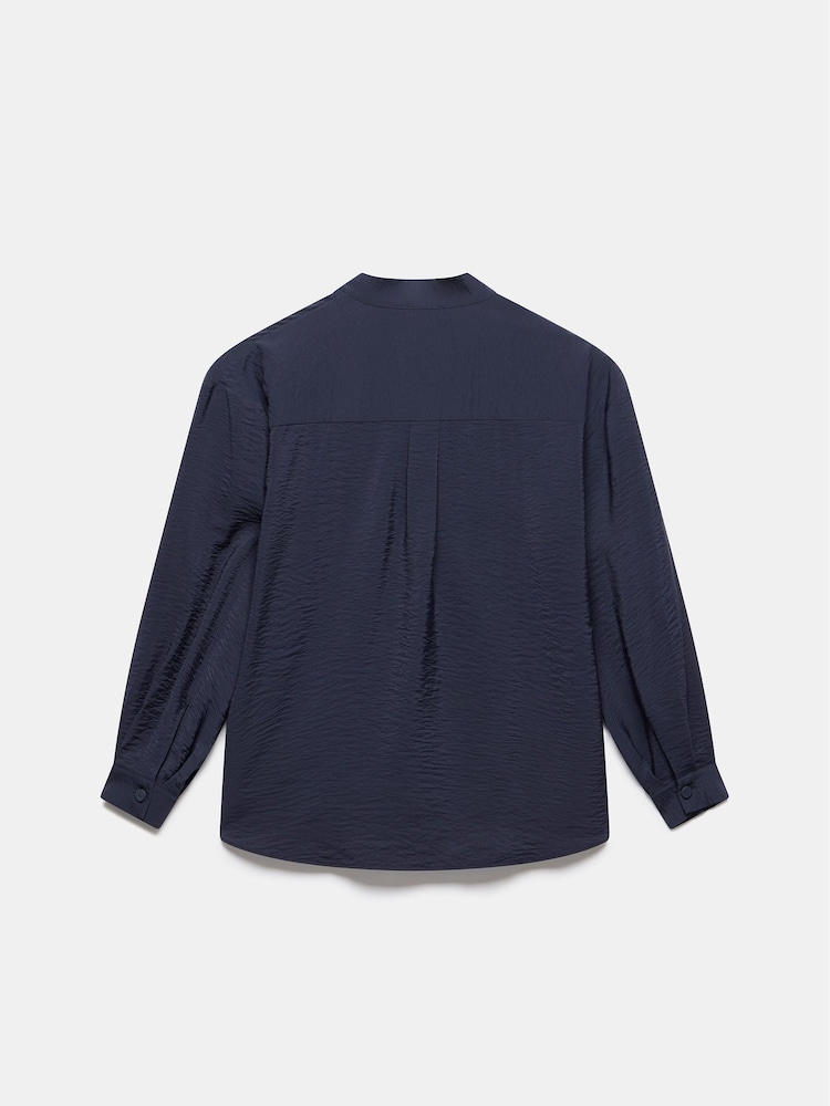 Mint Velvet Blue Long Sleeve Blouse - Image 8 of 8 Mint Velvet Blue Long Sleeve Blouse - Image 8 of 8