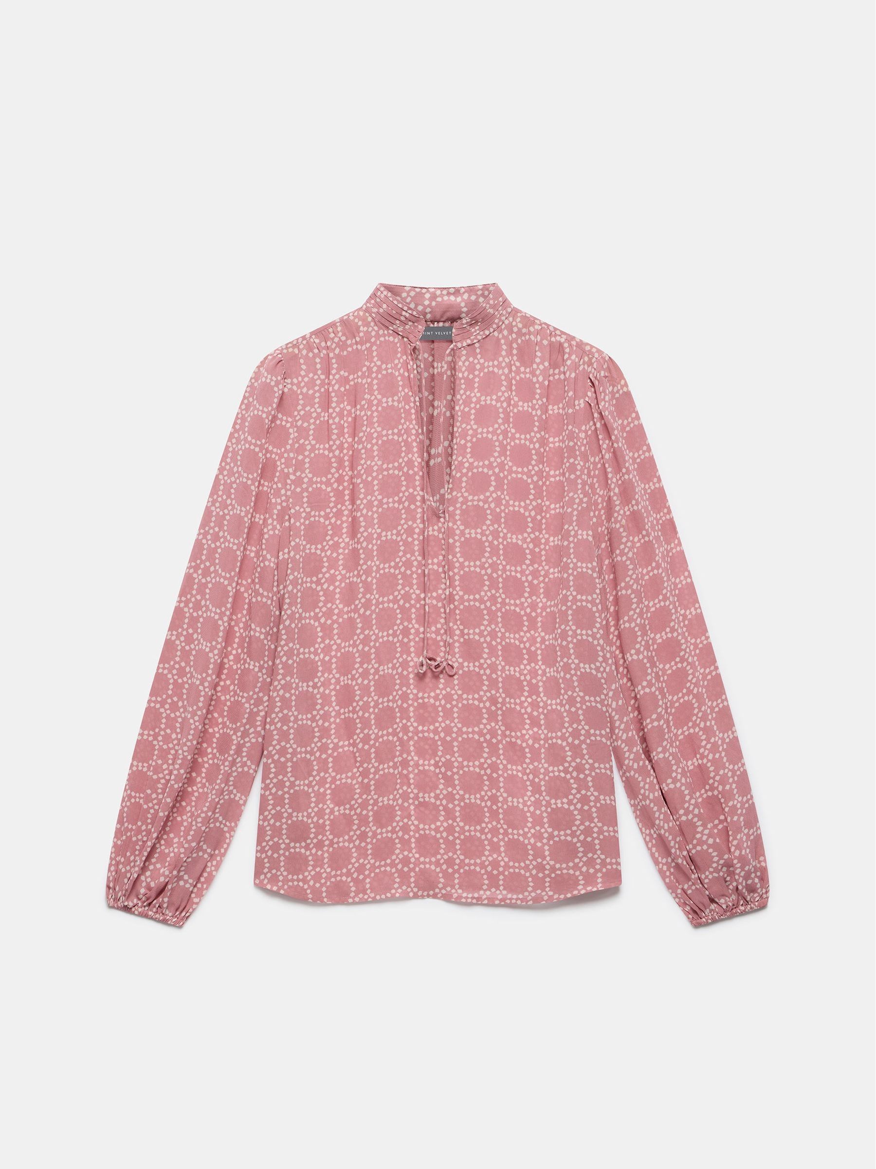 mint velvet pink blouse