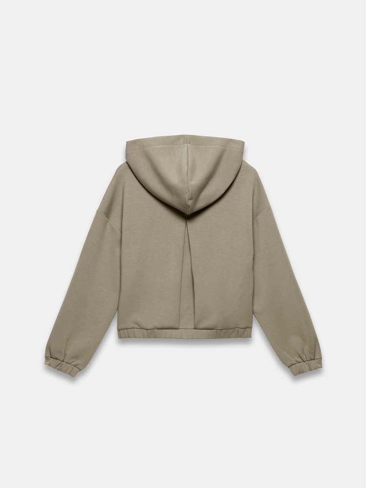 Mint Velvet Green Zip Up Hoodie - Image 8 of 8 Mint Velvet Green Zip Up Hoodie - Image 8 of 8