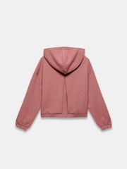 Mint Velvet Pink Zip Up Hoodie - Image 8 of 8