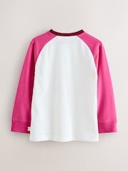 Little Bird by Jools Oliver Pink Rainbow Long Sleeve T-Shirt - Image 2 of 4
