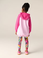 Little Bird by Jools Oliver Pink 2 Piece Hoodie and Leggings Friendship Set - Image 2 of 9