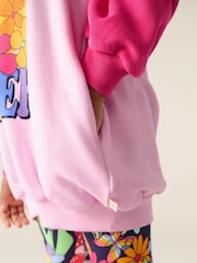 Little Bird by Jools Oliver Pink 2 Piece Hoodie and Leggings Friendship Set - Image 4 of 9