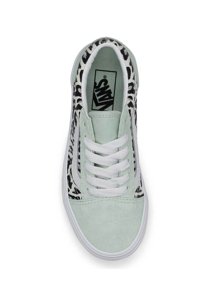 Vans Girls Animal/Colour Old Skool Trainers - Imagen 2 de 2