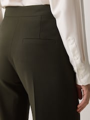 Jigsaw Green Modern Crepe Sailor Trousers - Image 2 of 5