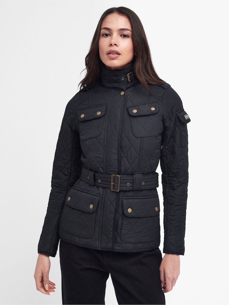 Barbour® International Polarquilt Black Jacket - Image 1 of 8