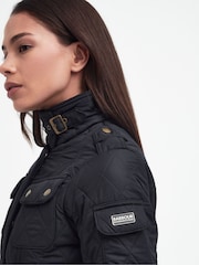 Barbour® International Polarquilt Black Jacket - Image 6 of 8