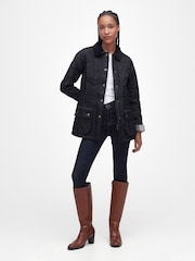 Barbour® Black Beadnell Polar Jacket - Image 2 of 9