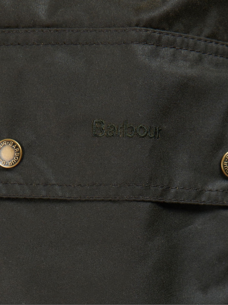 Barbour® Green Highclere Wax 100% Cotton Jacket - Image 12 of 16