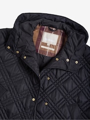 Barbour® Black Astor Cape Jacket - Image 9 of 10