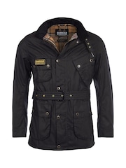 Barbour® International Slim Black Jacket - Image 4 of 6