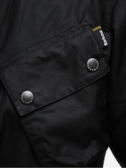 Barbour® International Slim Black Jacket - Image 6 of 6