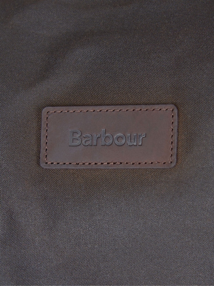 Barbour® Green Wax Holdall - Image 6 of 6 Barbour® Green Wax Holdall - Image 6 of 6
