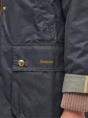 Barbour® Green Long Beadnell Jacket - Image 7 of 7