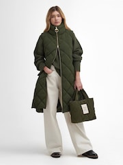 Barbour® Green Leverton Gilet - Image 2 of 10