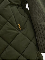 Barbour® Green Leverton Gilet - Image 7 of 10