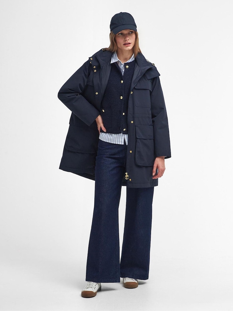 Barbour® Blue Corey Sproof Jacket - Image 2 of 7