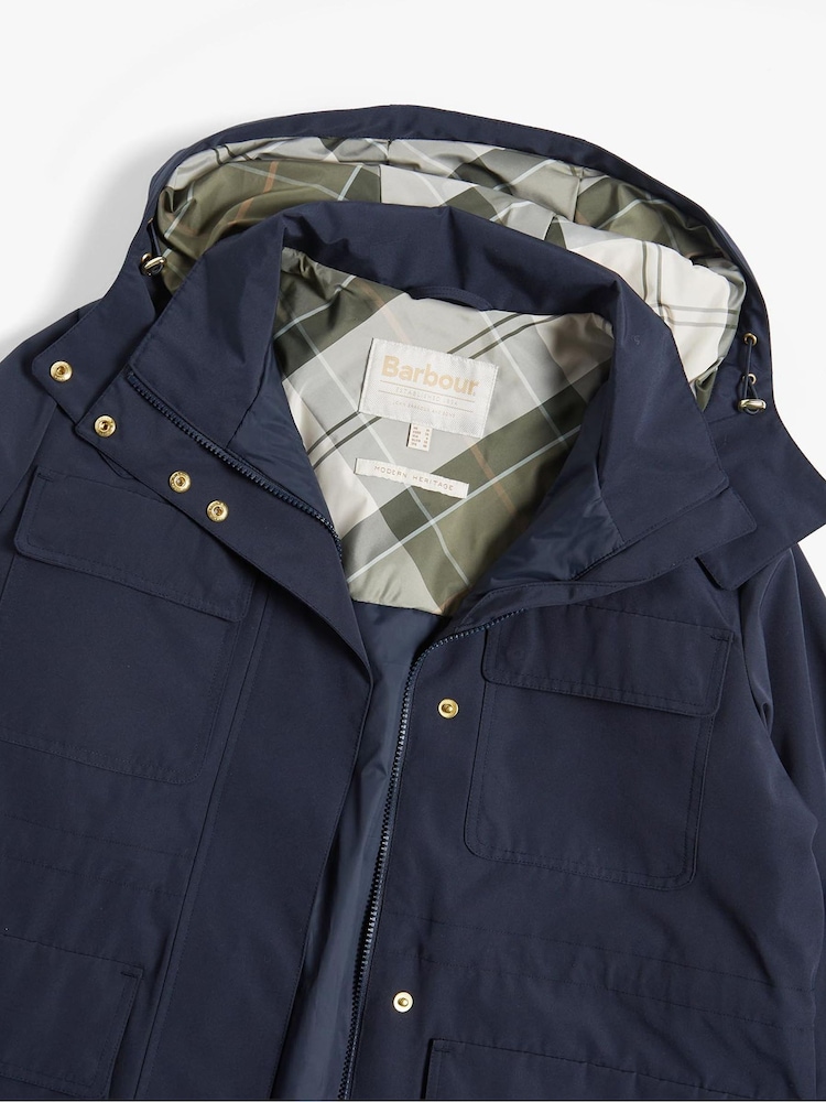Barbour® Blue Corey Sproof Jacket - Image 7 of 7