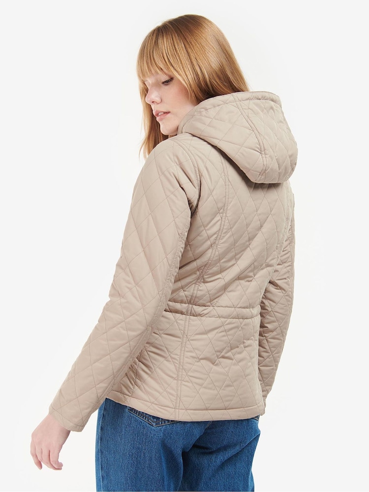 Barbour® Cream Millfire Quilt Jacket - Image 2 of 10 Barbour® Cream Millfire Quilt Jacket - Image 2 of 10